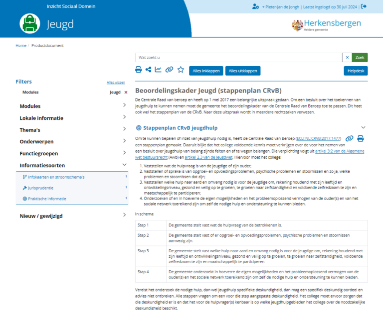 5. Pagina beoordelingskader Jeugd