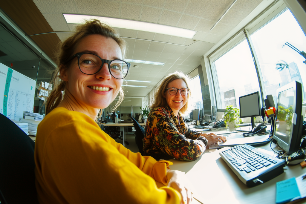 Twee beleidsadviseurs