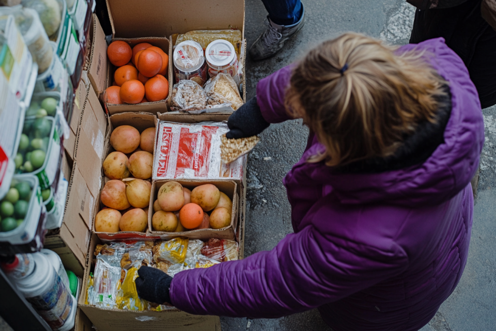 webredactie stimulansz birds eye view a woman with a purple coa c0d77a44 52ea 41